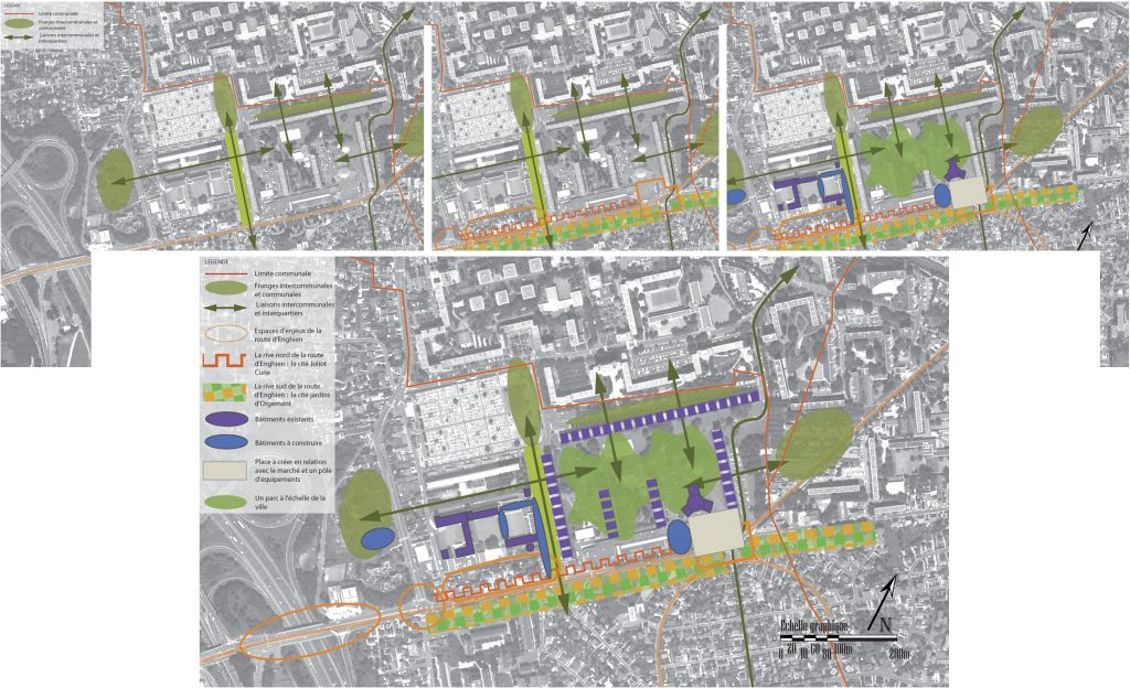 Projet urbain du quartier Joliot Curie(Argenteuil) Oecumene
