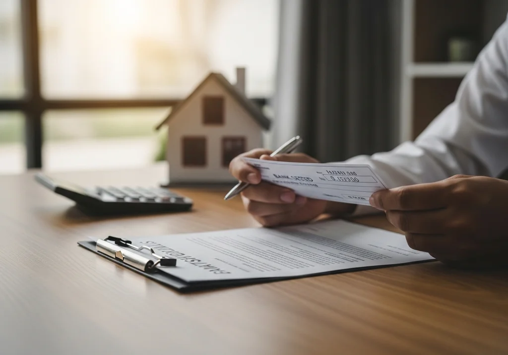 agent immobilier chèque