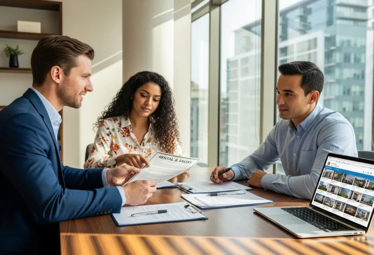 agent immobilier contrat
