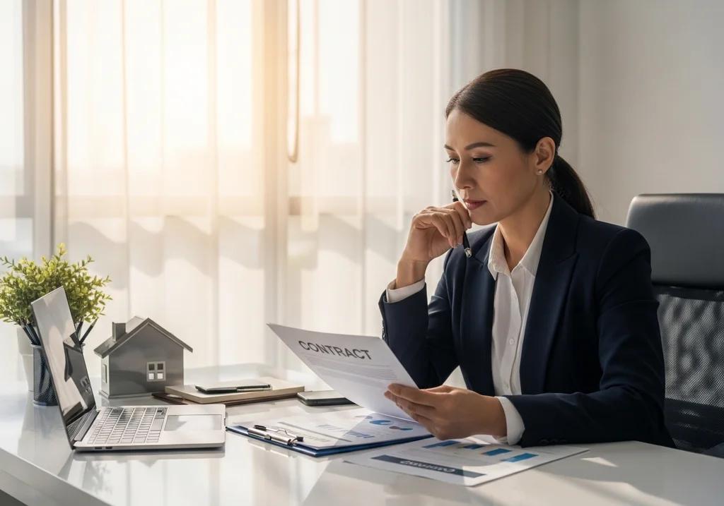 agent immobilier contrat