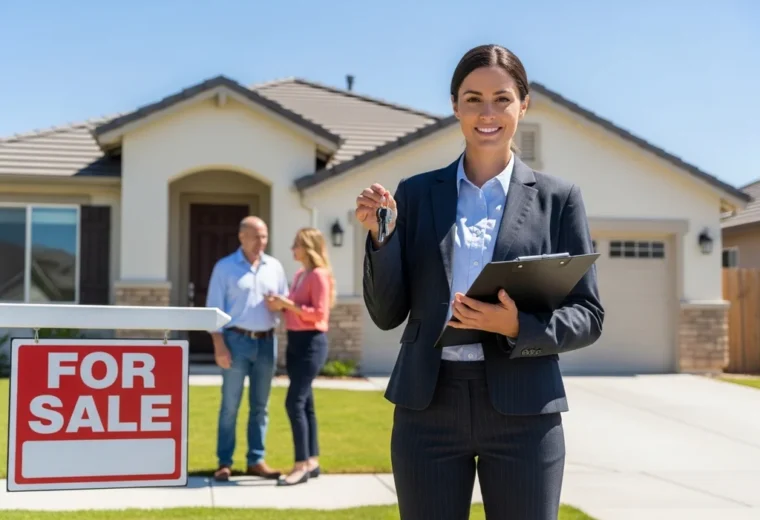 agent immobilier maison