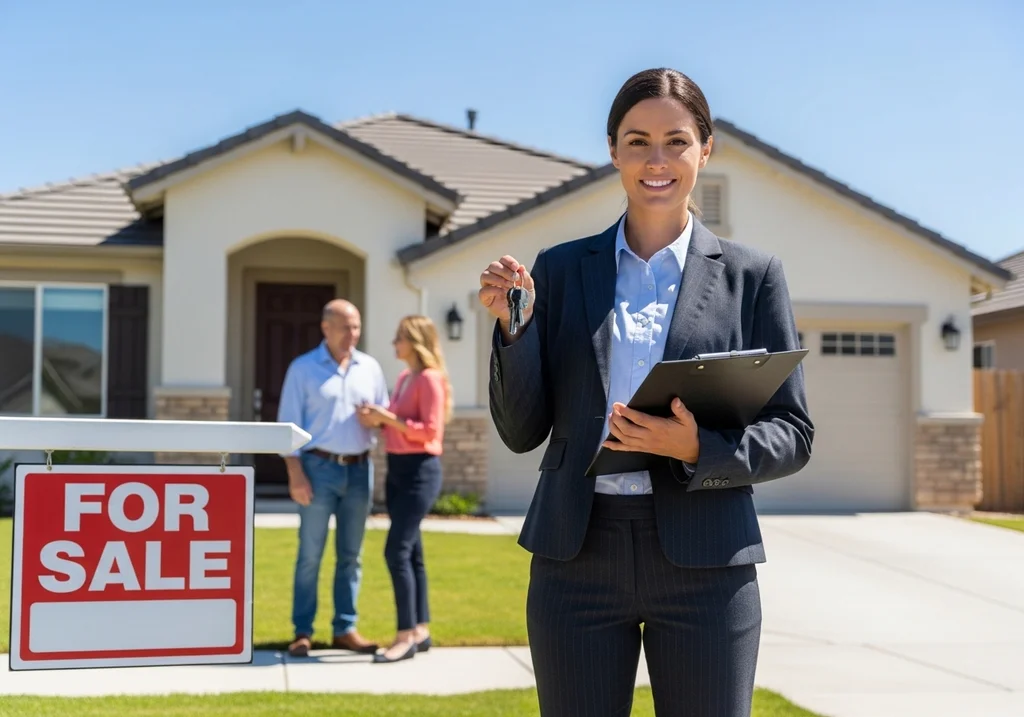 agent immobilier maison