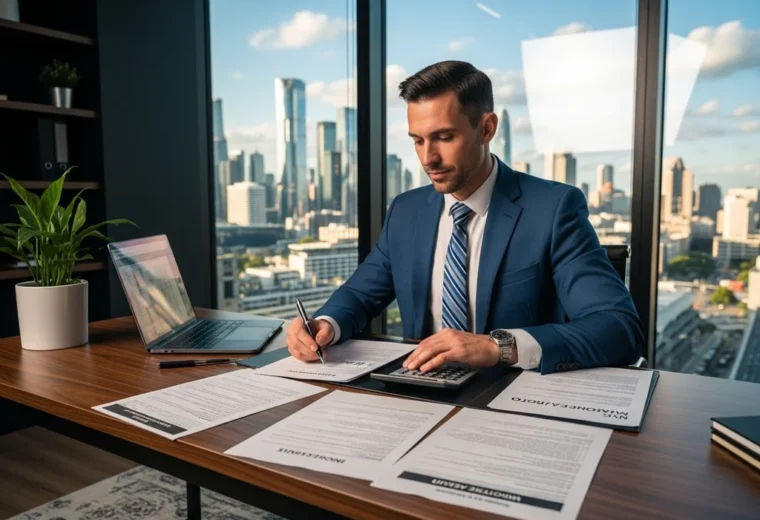 banquier bureau financier