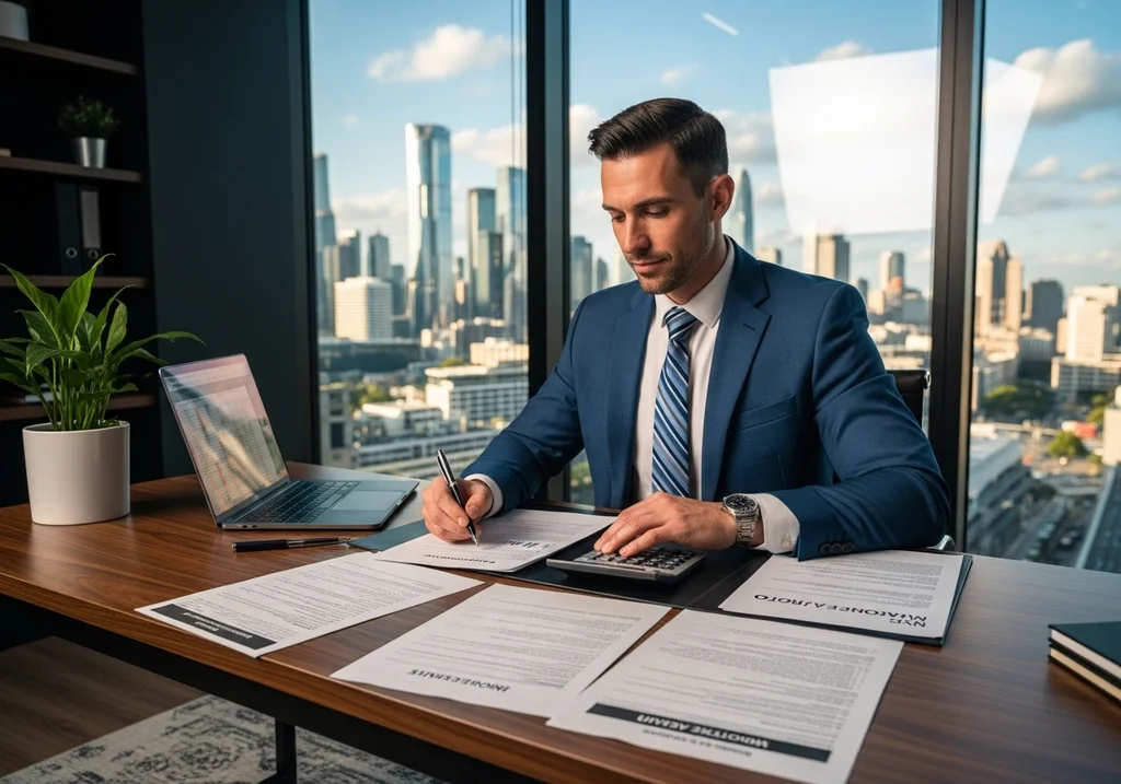 banquier bureau financier