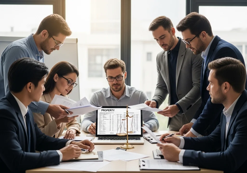 bureau professionnel équipe