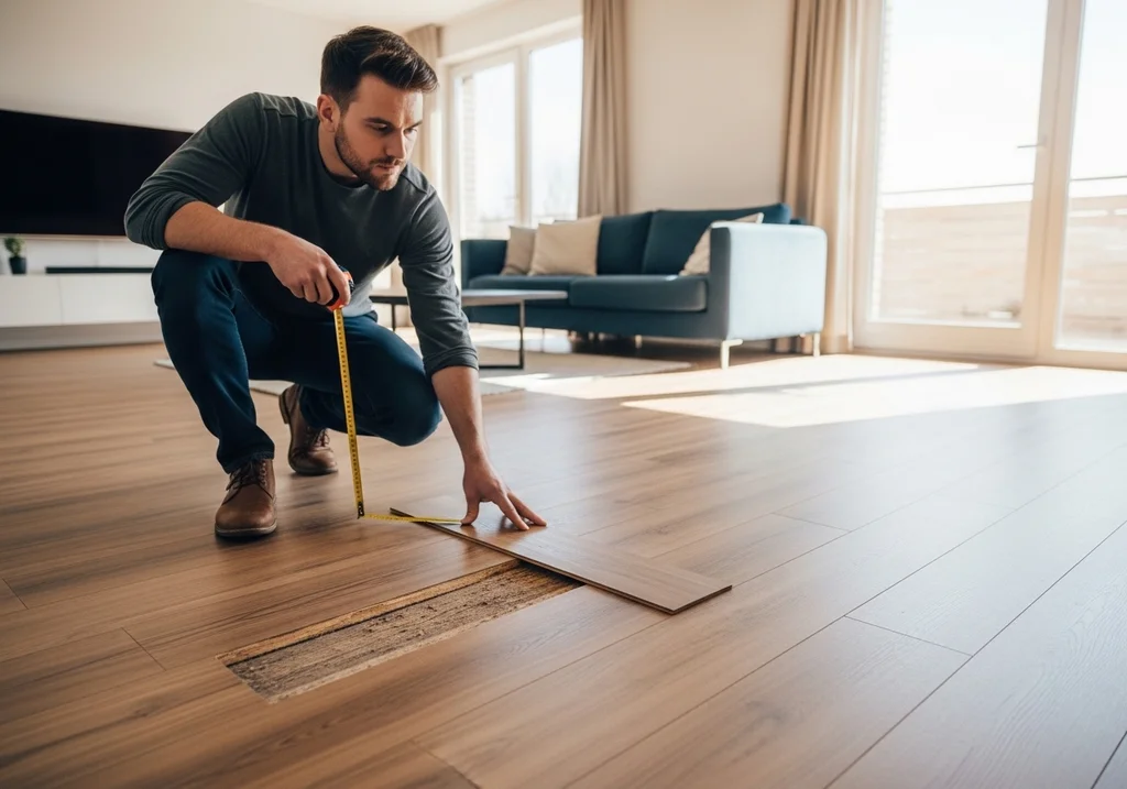 entrepreneur inspection plancher