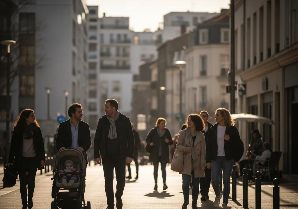 groupe divers urbain