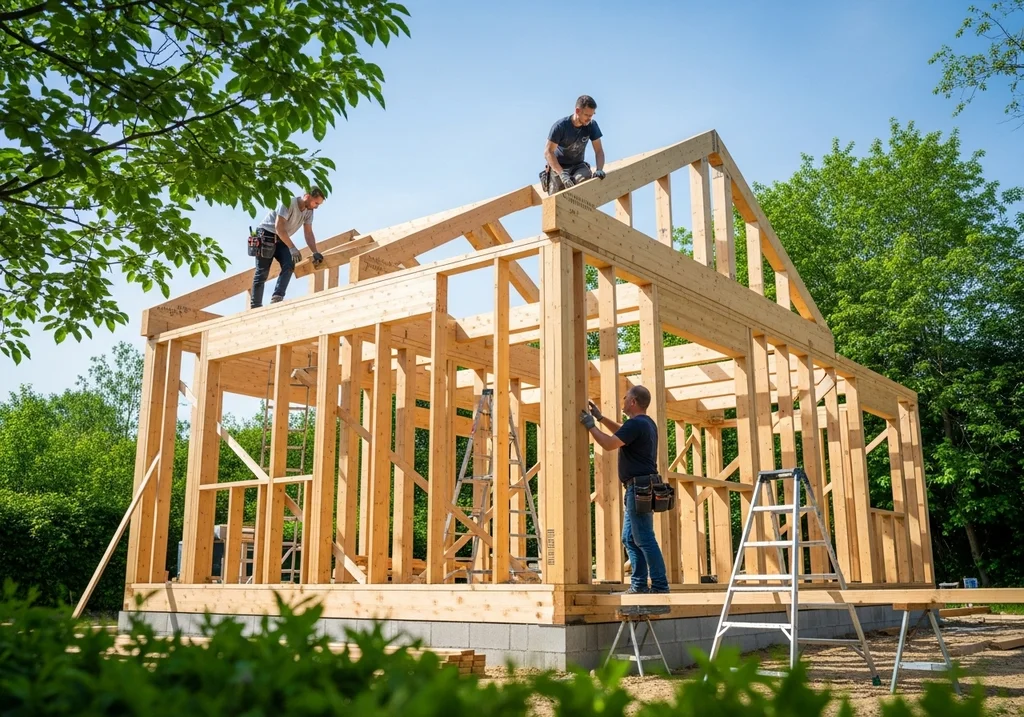 maison bois construction