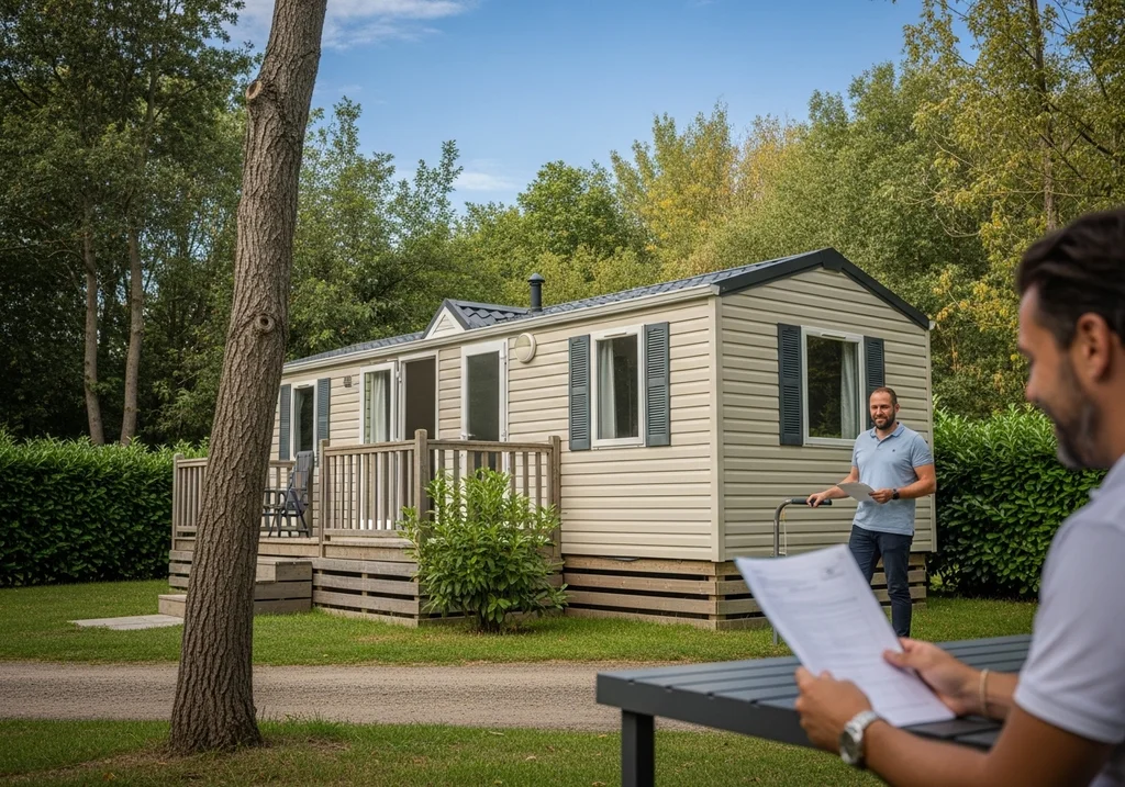 maison mobile camping