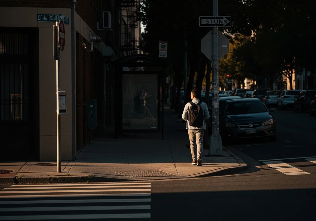 personne quartier urbain