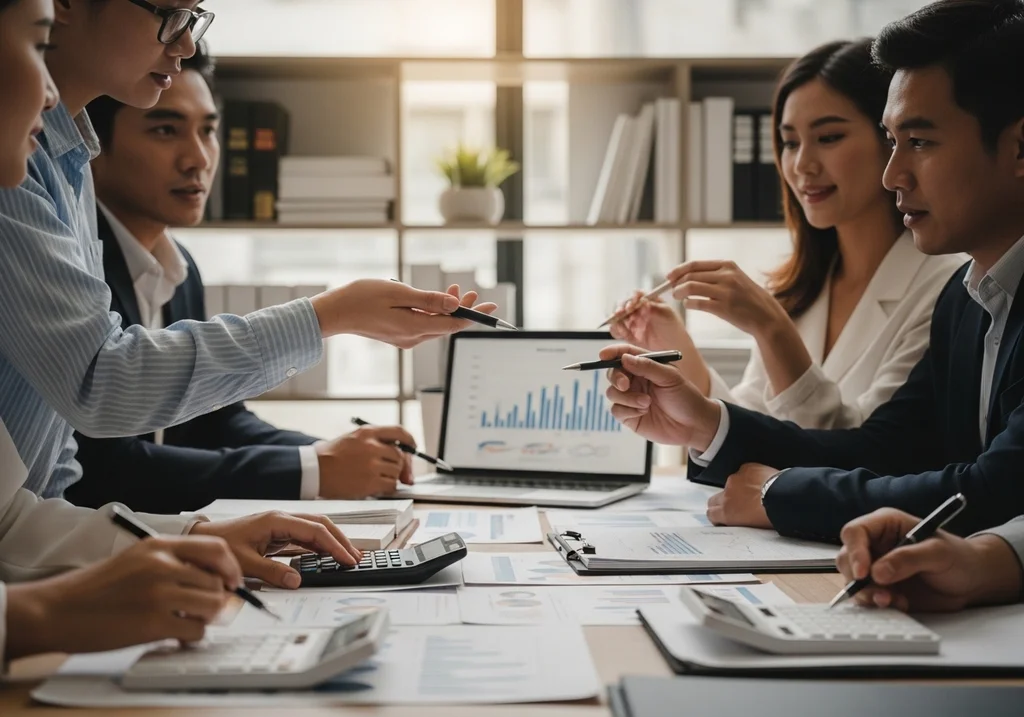 professionnels discussion finance