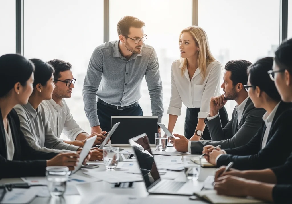 réunion professionnelle système gestion