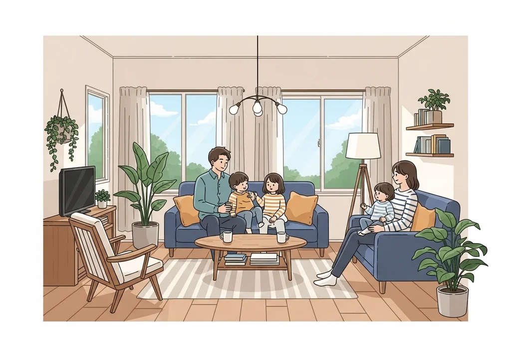 salon confort famille