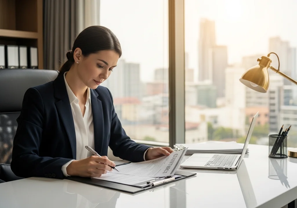 agent immobilier contrat