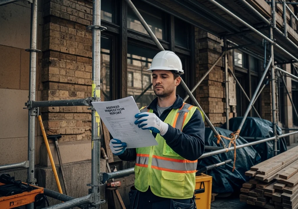 bâtiment commercial asbestos