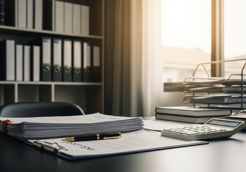 bureau organisé documents