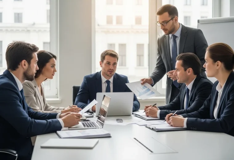 bureau professionnel discussion