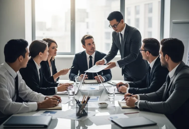 bureau professionnel discussion