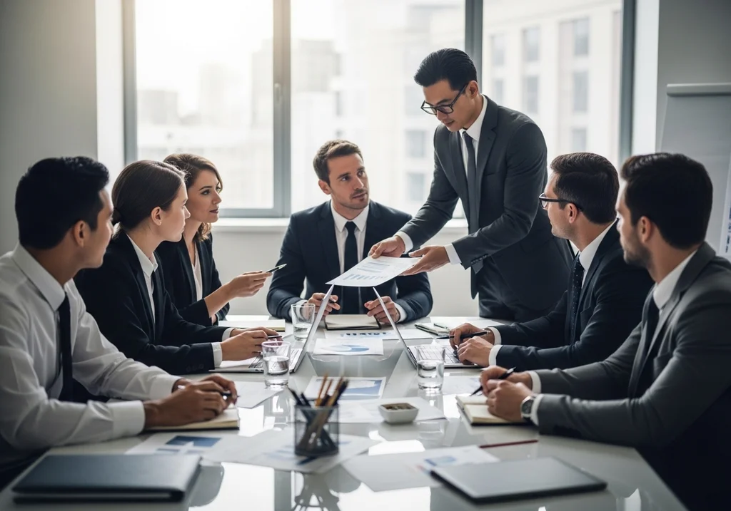 bureau professionnel discussion