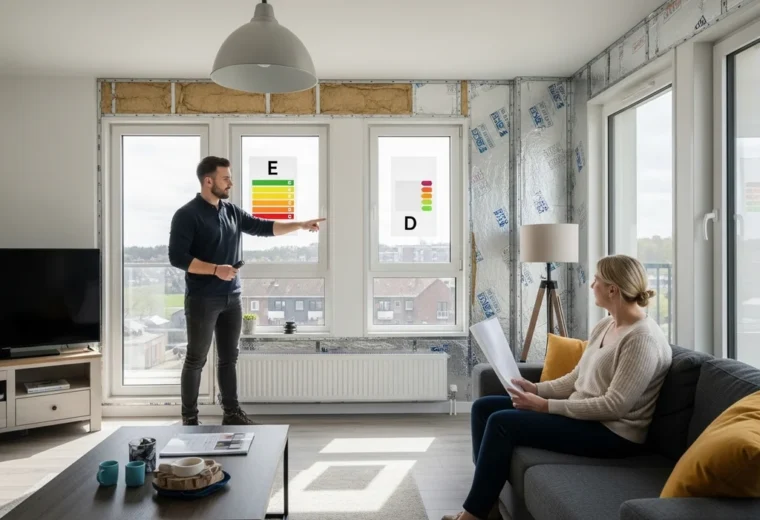 comment passer de e a d dpe appartement main 617