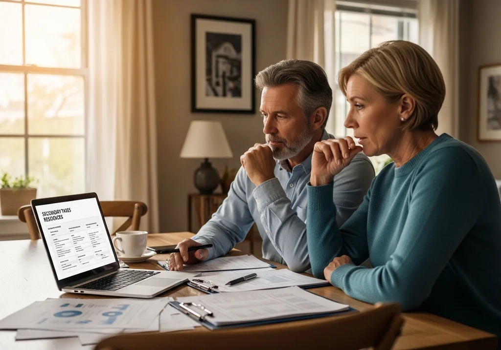 couple dining table finances