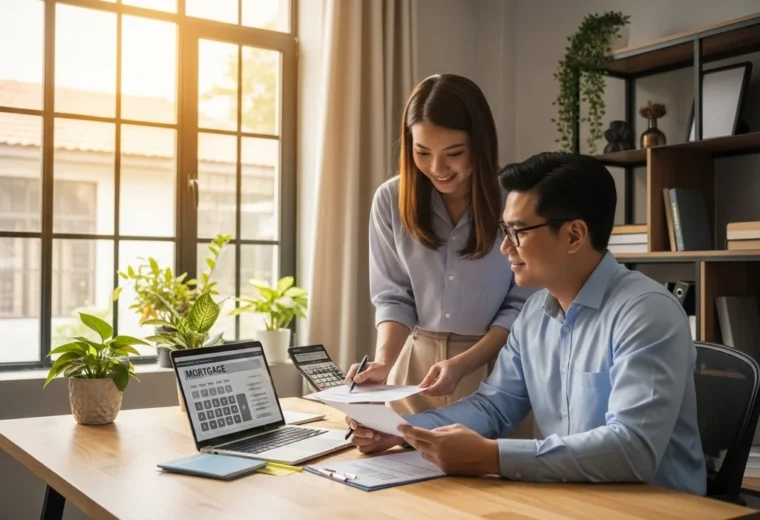 couple professionnel bureau