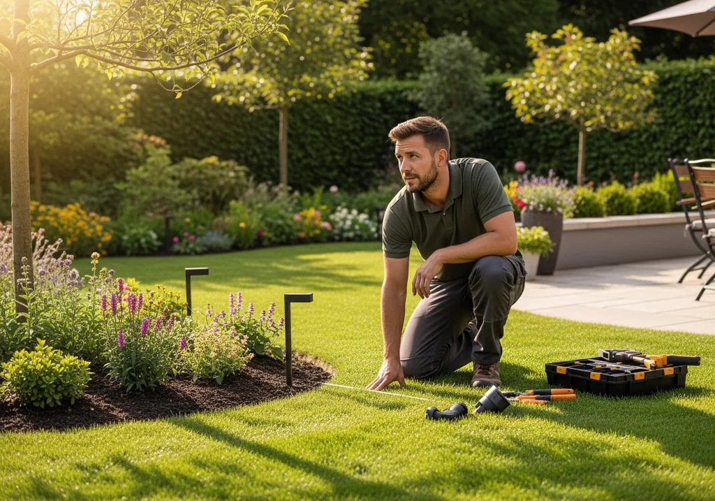 installateur paysagiste éclairage
