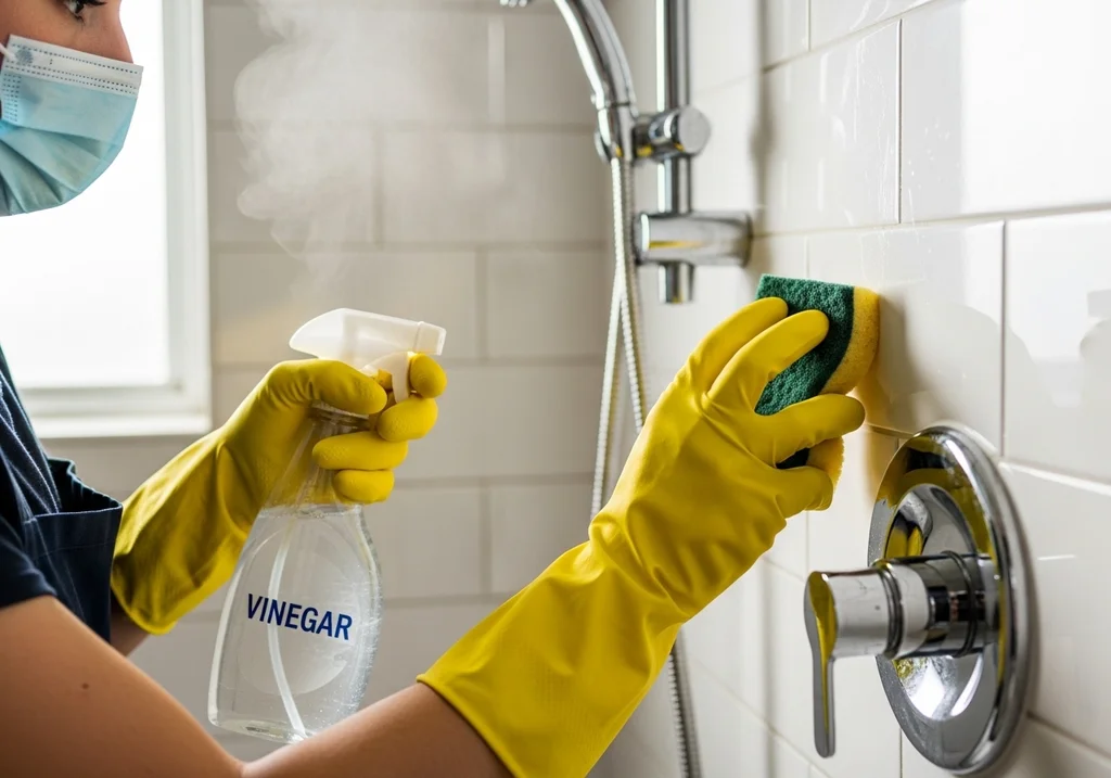 nettoyage douche propreté