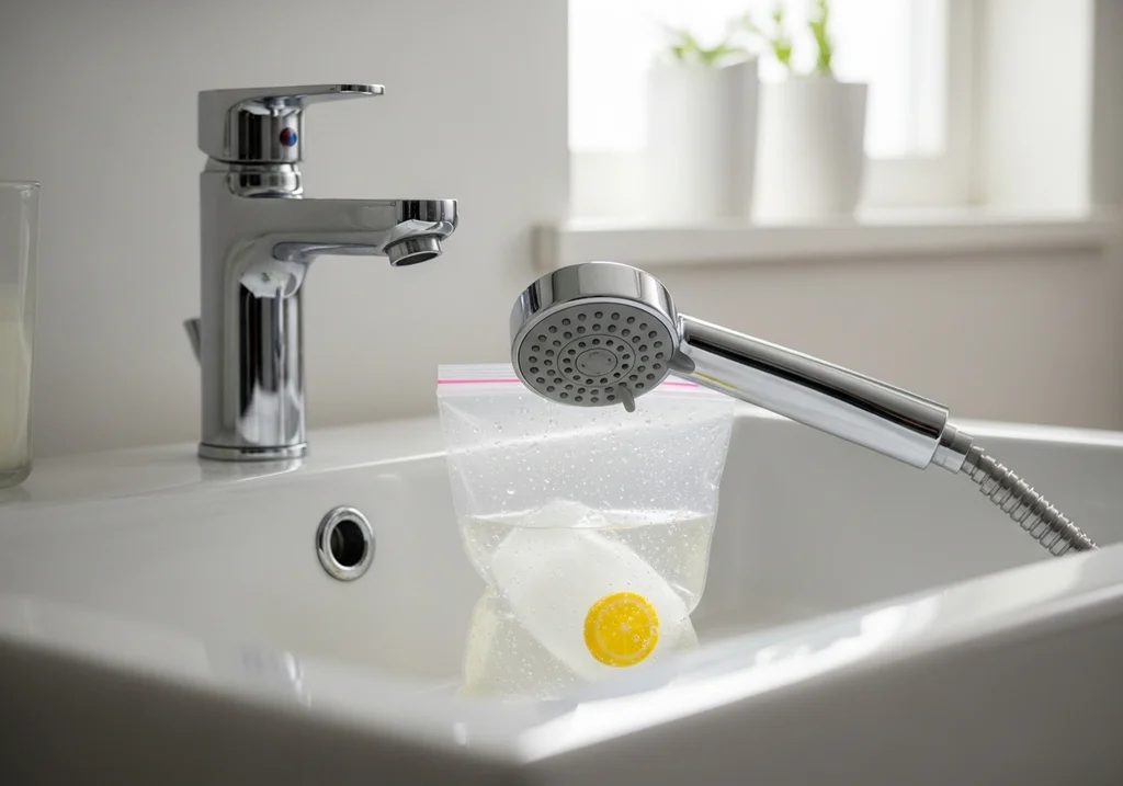 nettoyage salle de bain douche