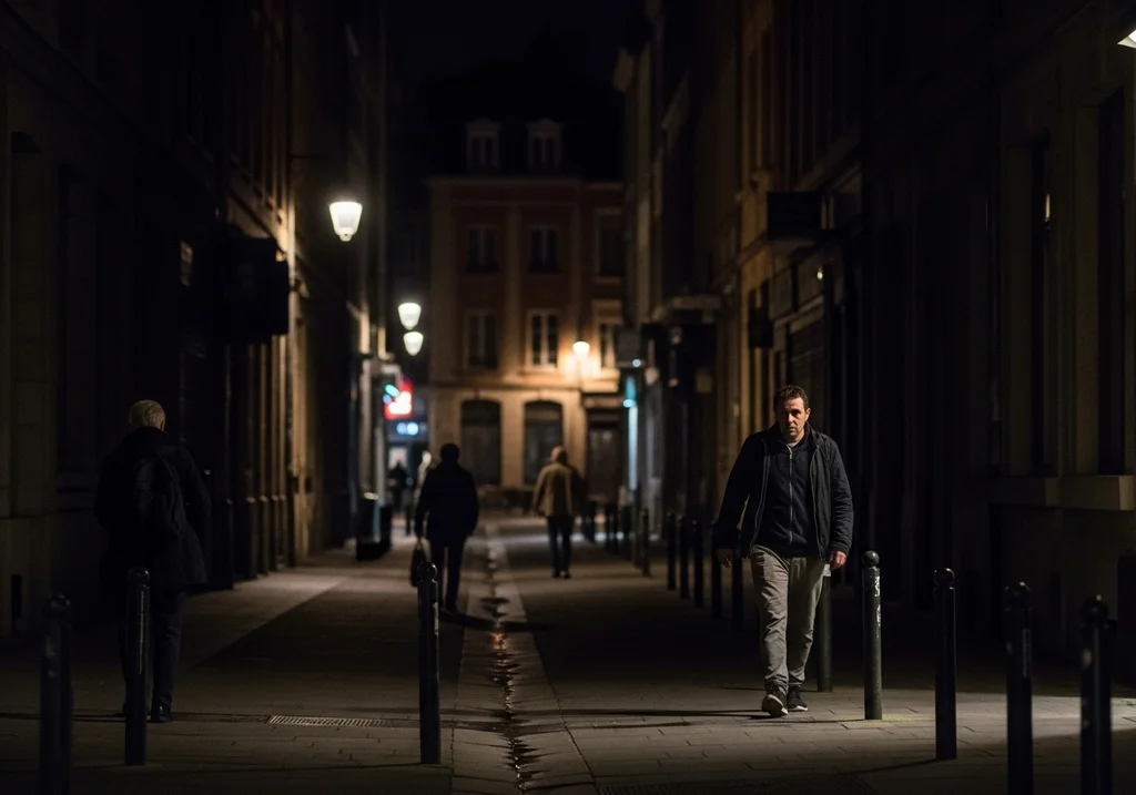 scène nocturne lille