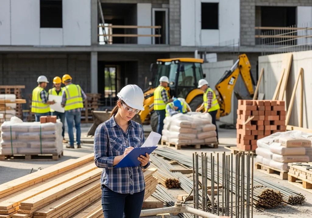 chantier construction gestionnaire