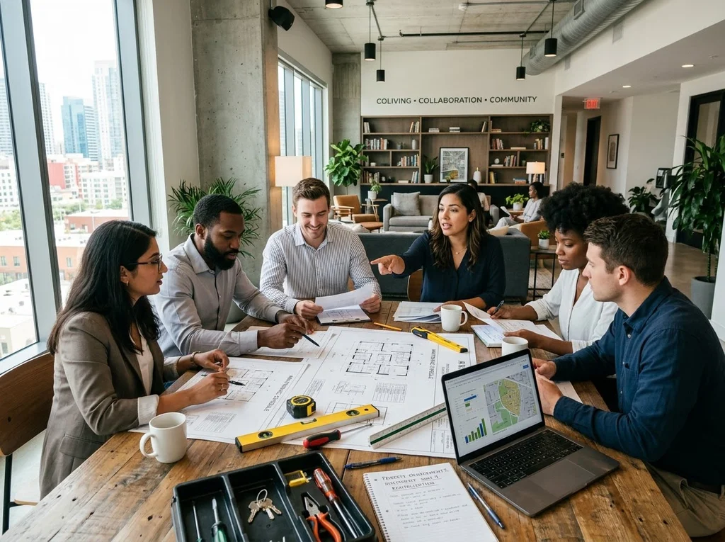 co living collaboration investissement