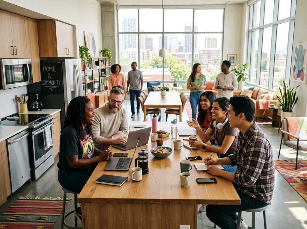 espace co living communauté