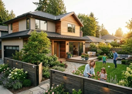 maison jardin securite