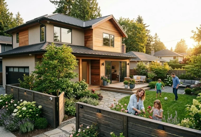 maison jardin securite