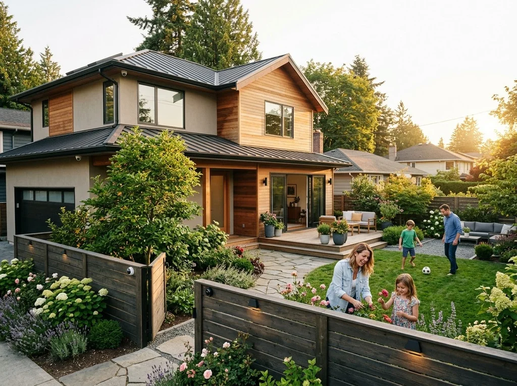 maison jardin securite