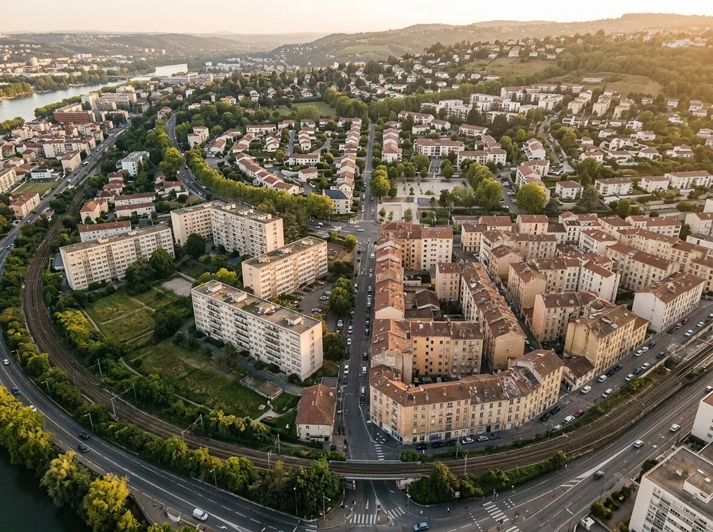 oullins quartiers residentiels
