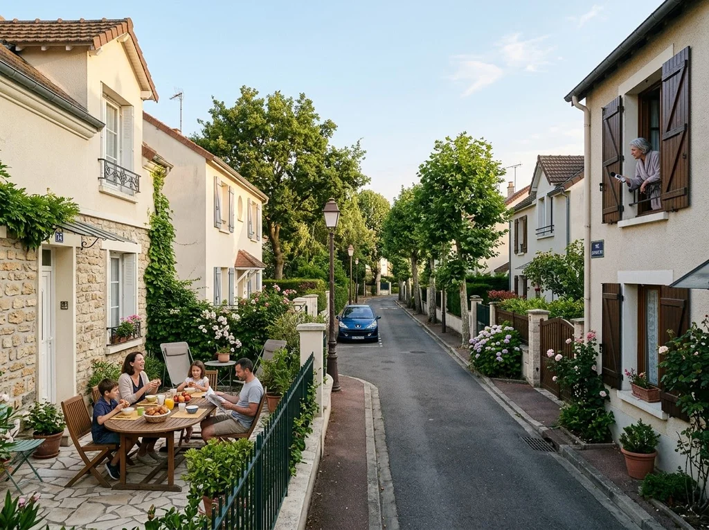 quartier résidentiel bruit