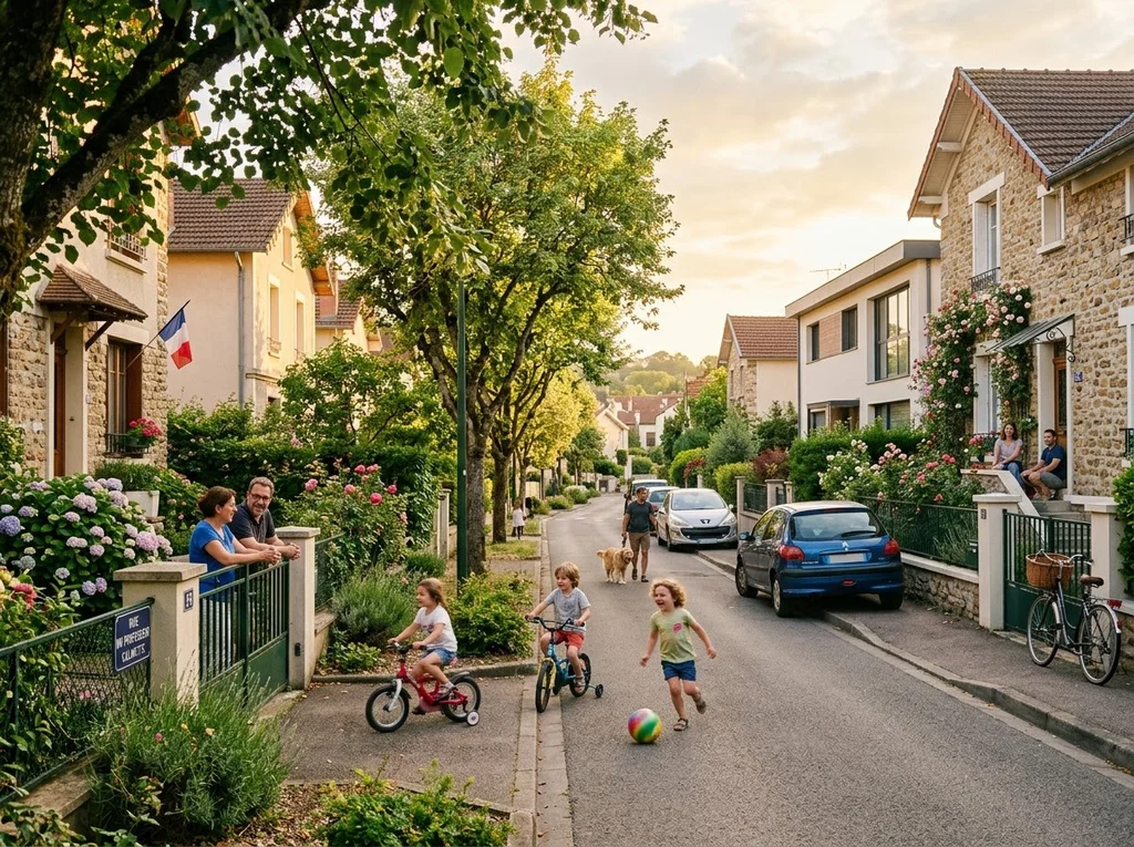 quartier résidentiel Oullins