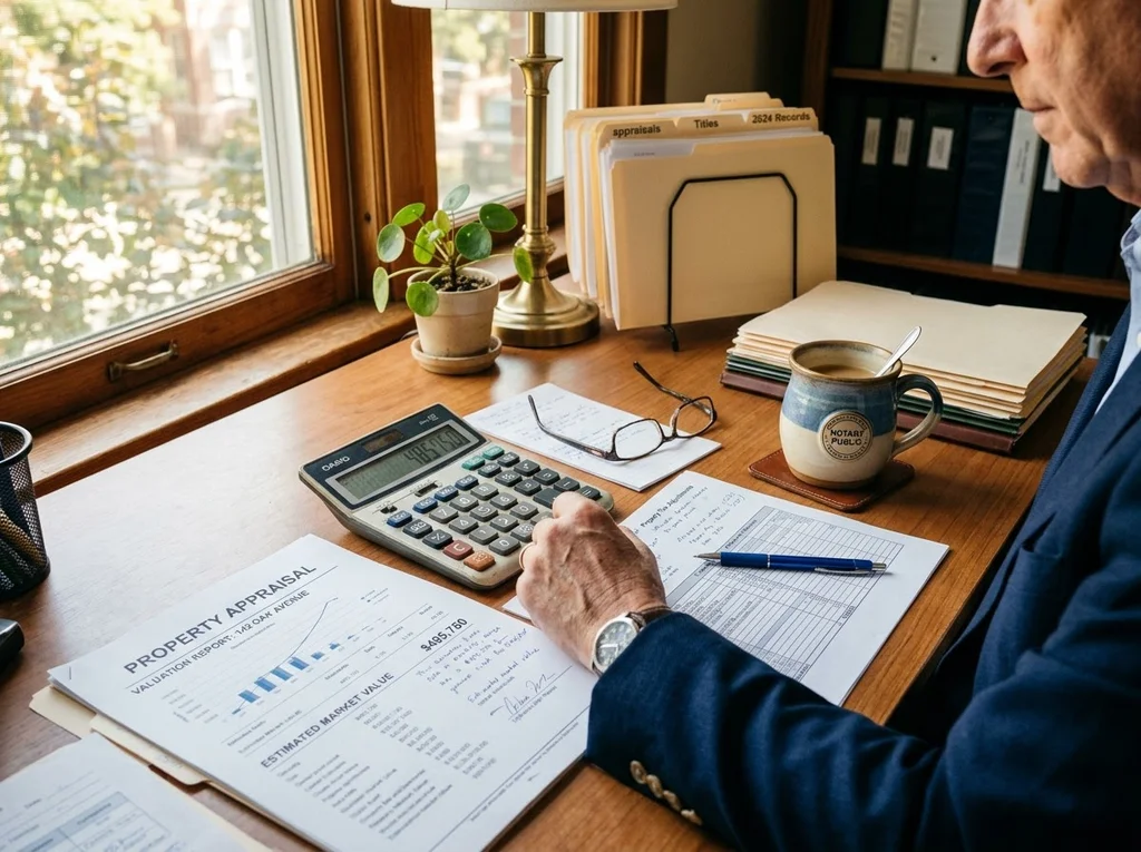 notaire estimation bien immobilier