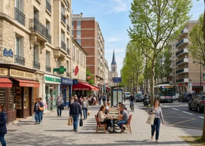 rueil malmaison rue vibrante