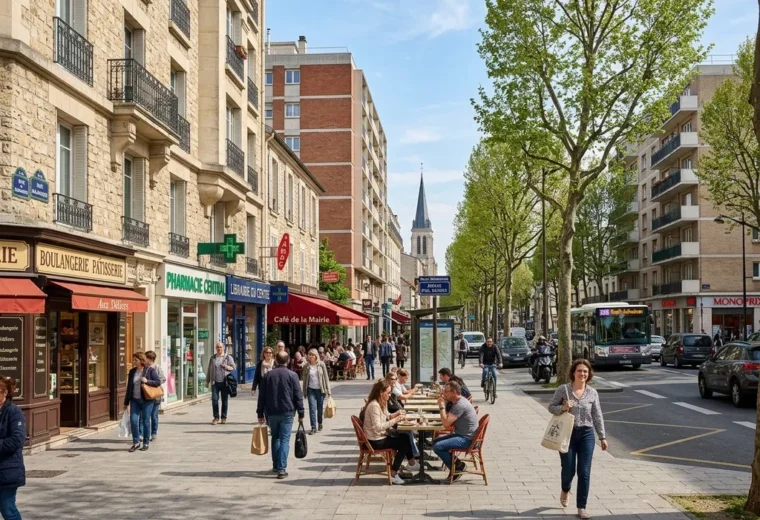 rueil malmaison rue vibrante