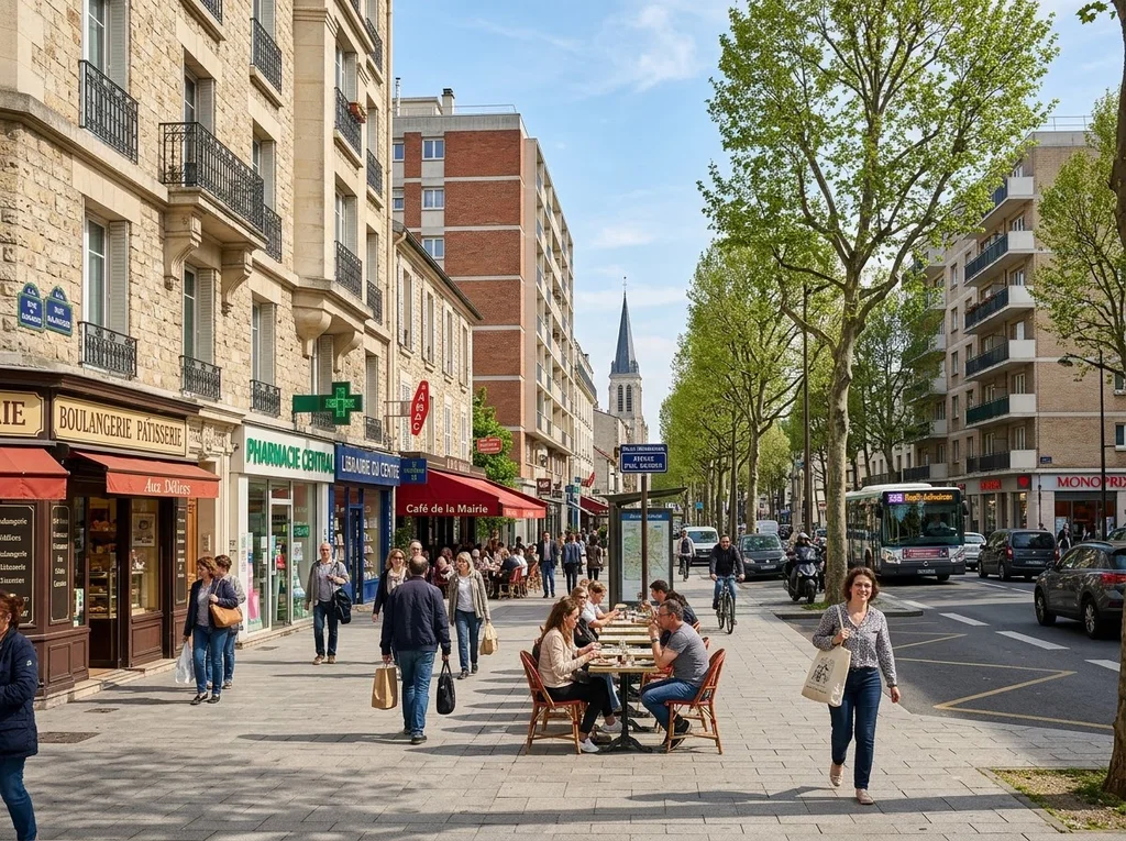 rueil malmaison rue vibrante