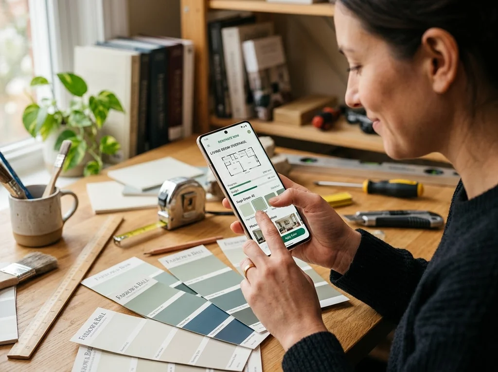 smartphone renovation app technologie