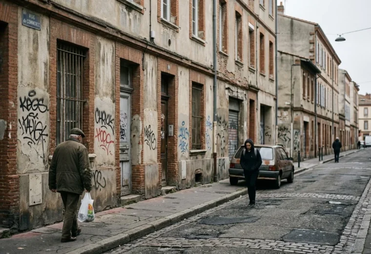 toulouse urban decay scene
