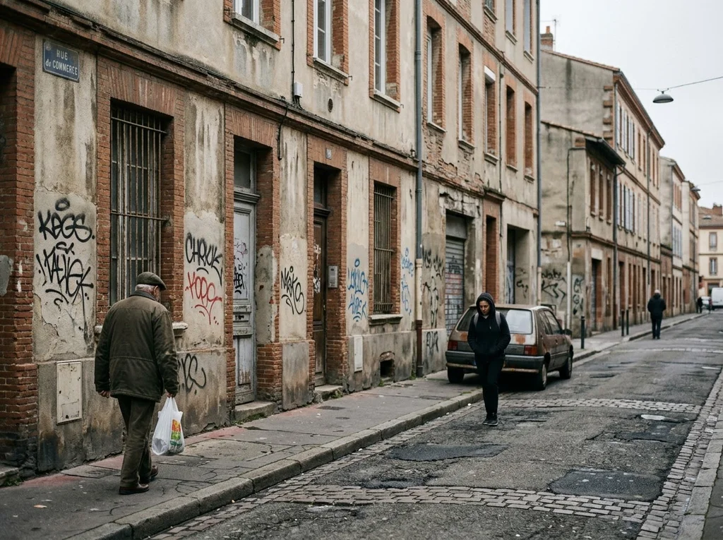 toulouse urban decay scene